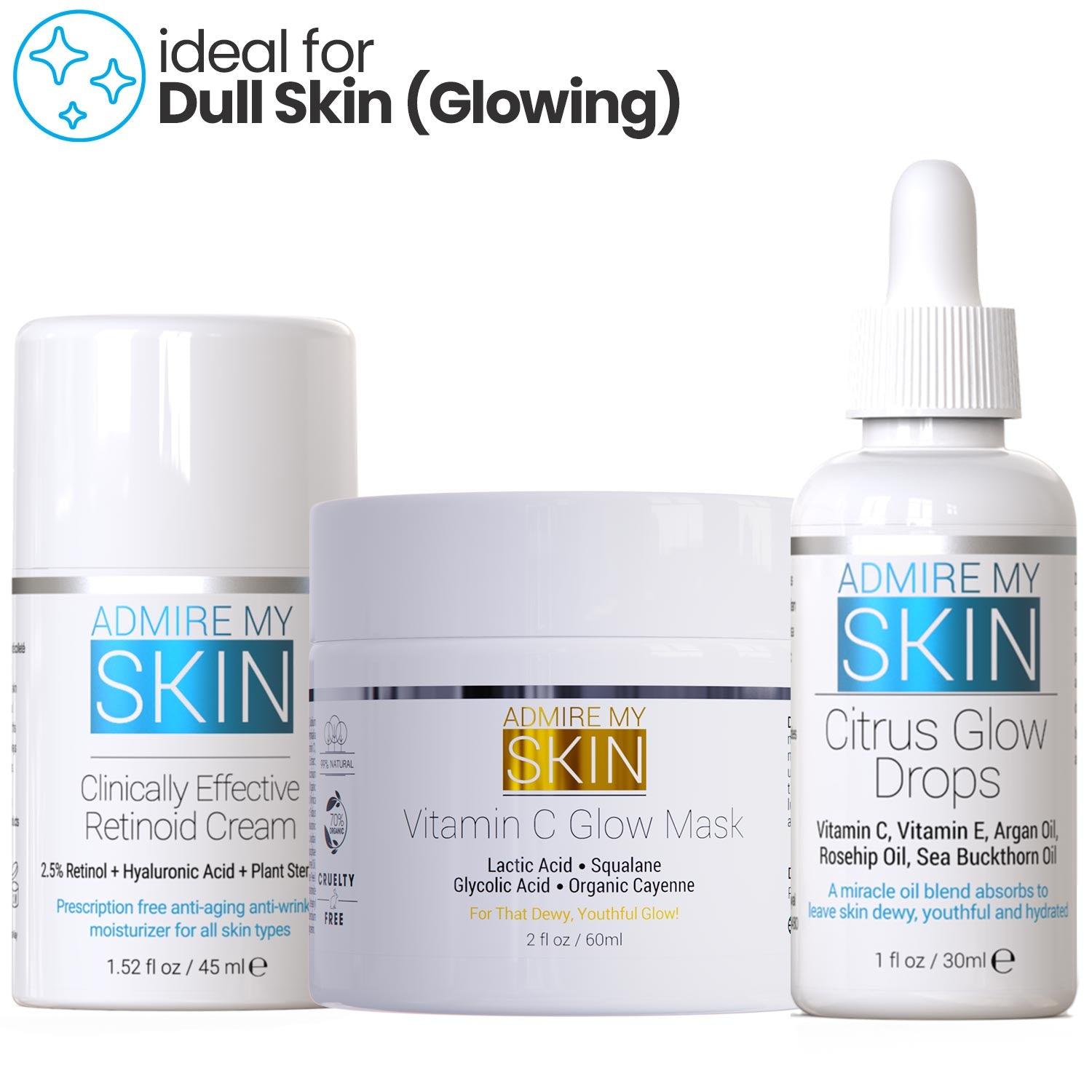 Skin Care Routine For Dull & Glowing Skin - Admire My Skin