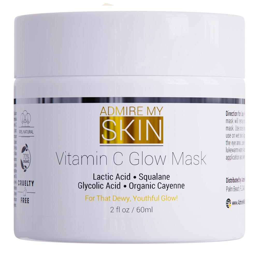 Vitamin C Facial Mask, Correct and Brighten Uneven Skin Tone - Admire My Skin Vitamin C Facial Mask, Correct and Brighten Uneven Skin Tone - Admire My Skin