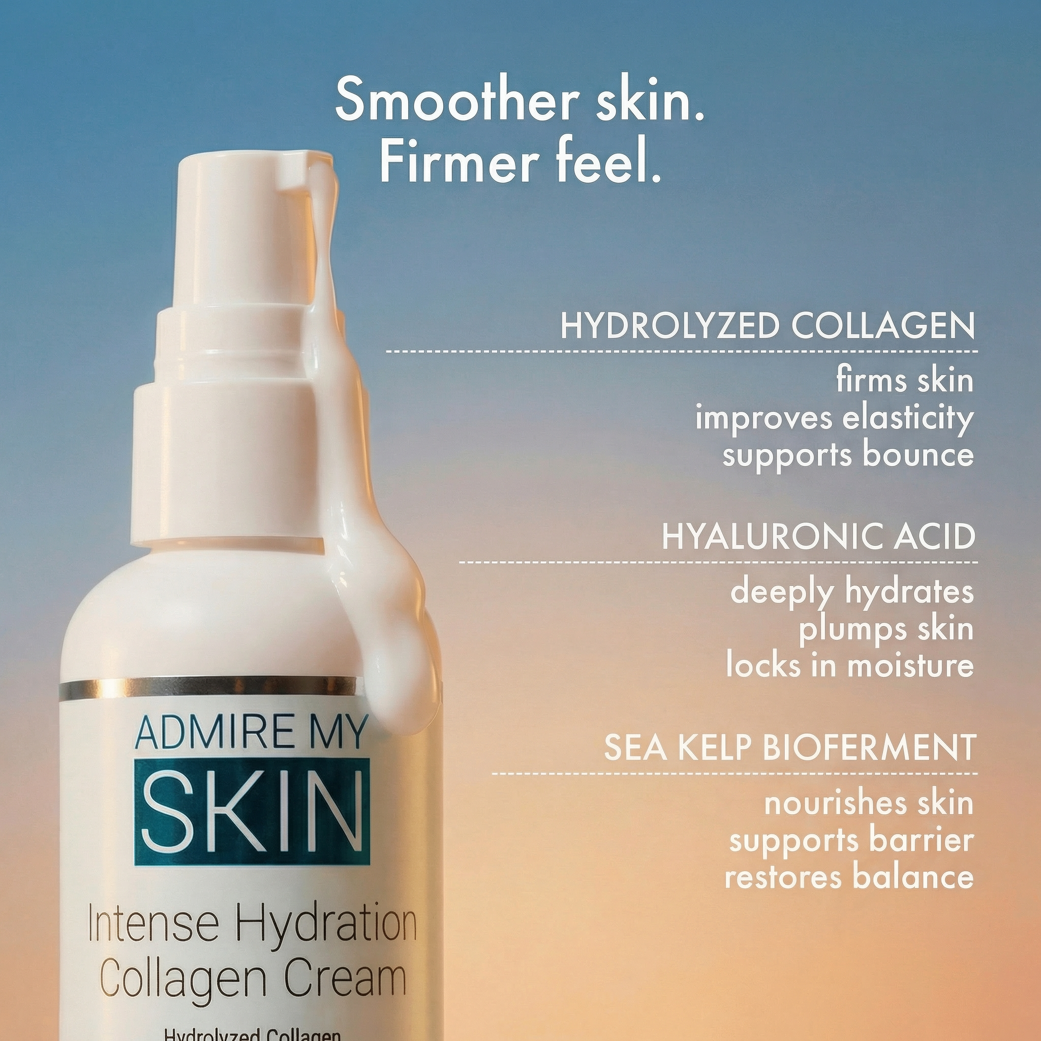 Collagen Face Cream - Intense Face Moisturizer