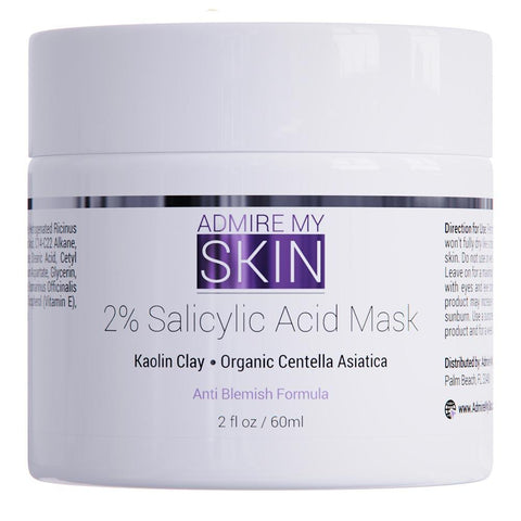 2% Salicylic Acid Facemask For Acne - Admire My Skin