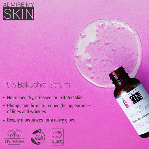 Bakuchiol Serum - Natural Retinol Alternative - Admire My Skin