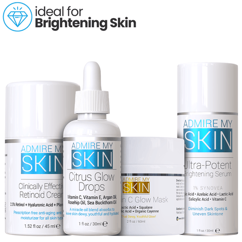 Skin Brightening Products For Dark Spots & Uneven Skin Tone - Admire My Skin