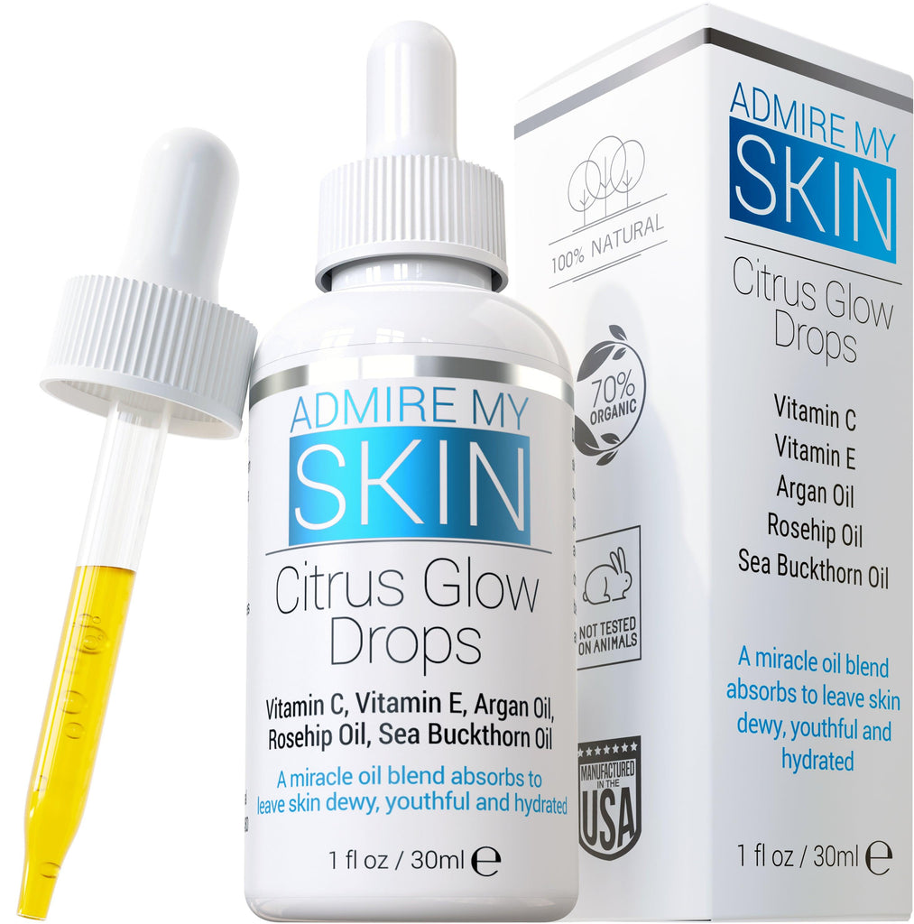 Vitamin-C-Öl – Citrus-Glow-Tropfen – bewundere meine Haut