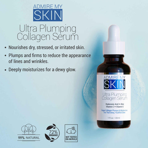 Ultra Plumping Collagen Serum For Face - Admire My Skin