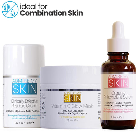 Hudvårdsrutin för kombinerad hud till jämn hudton - Beundra min hud