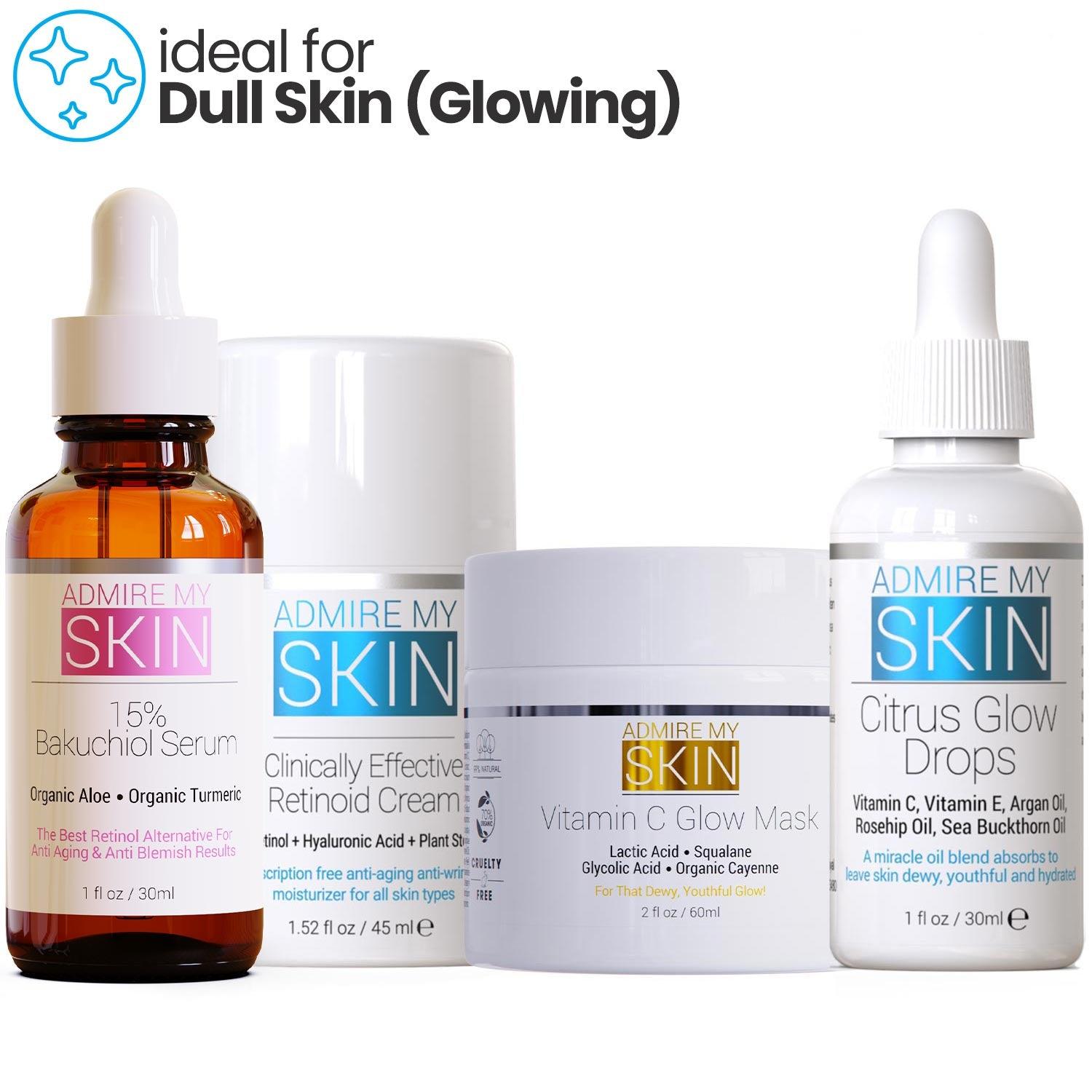Skin Care Routine For Dull & Glowing Skin - Admire My Skin