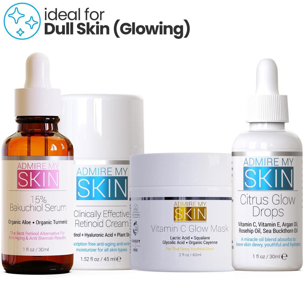 Skin Care Routine For Dull & Glowing Skin - Admire My Skin