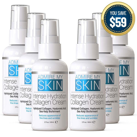 Intense Hydration Collagen Cream - 6 Month Supply - Admire My Skin