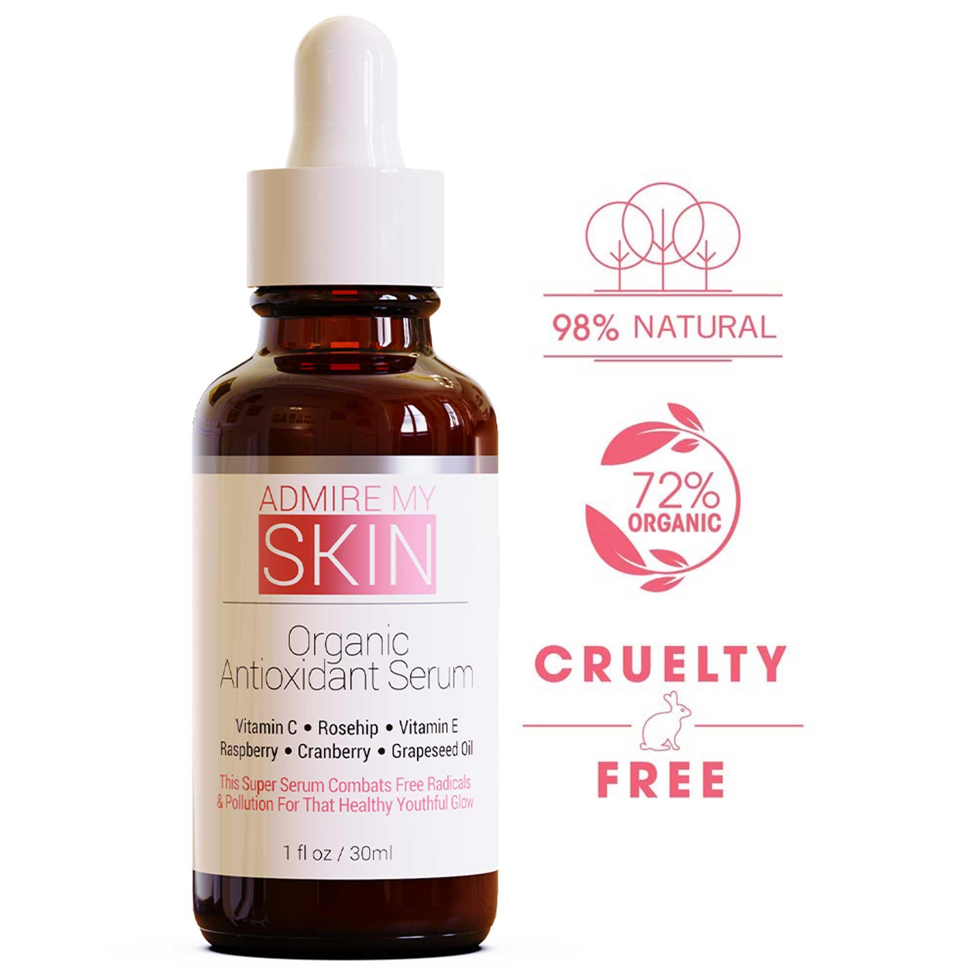 Organic Antioxidant Serum For Face - Admire My Skin