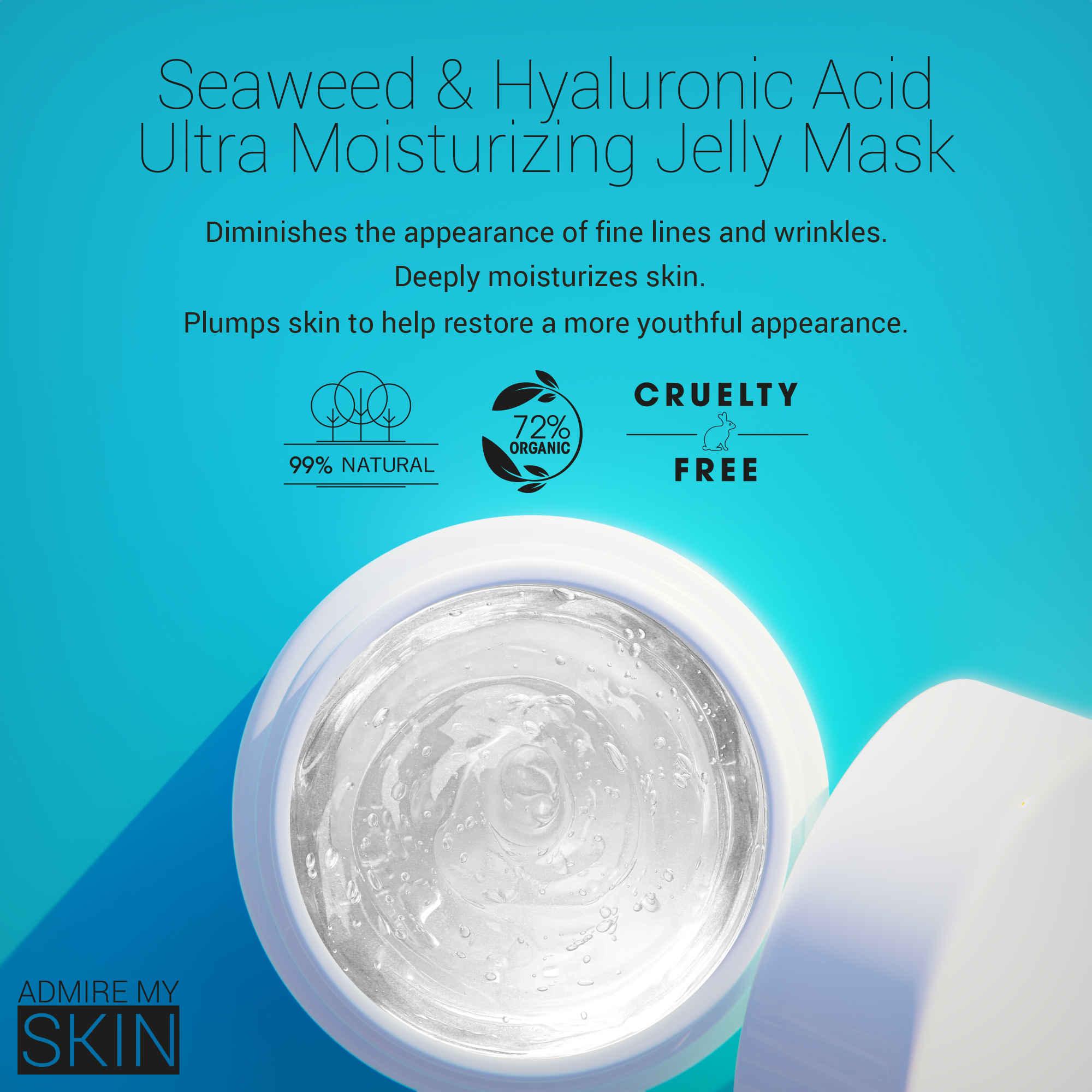 Jelly Mask With Seaweed & Hyaluronic Acid - Admire My Skin