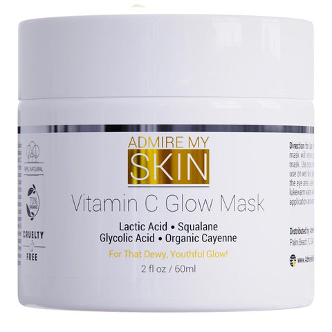 Vitamin C Facial Mask, Correct and Brighten Uneven Skin Tone - Admire My Skin