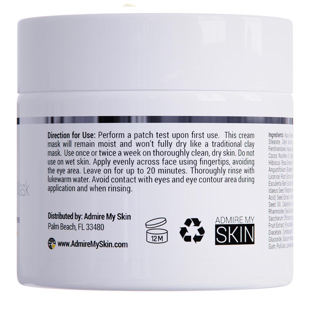 Vitamin C Facial Mask, Correct and Brighten Uneven Skin Tone - Admire My Skin